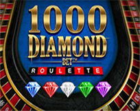 1000 Diamond bet Roulette